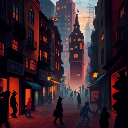 Whose Shadow is it Anyway? - Text-based game