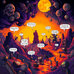 Whose Nightmare Is It Anyway? - Text-based game