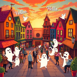 Whose Hello is it Anyway? - Text-based game