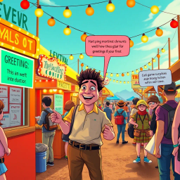 Whose Hello Is It Anyway? - Text-based game