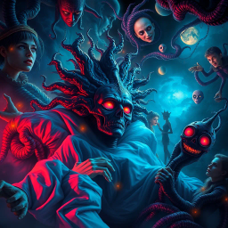 Whose Nightmare is it Anyway? - Text-based game