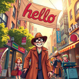 Whose Hello Is It Anyway? - Text-based game