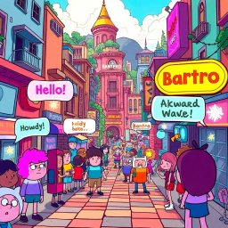 Whose Hello Is It Anyway? - Text-based game