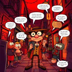 Whose Hello Is It Anyway? - Text-based game