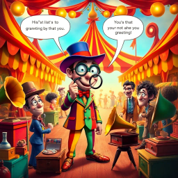 Whose Hello Is It Anyway? - Text-based game