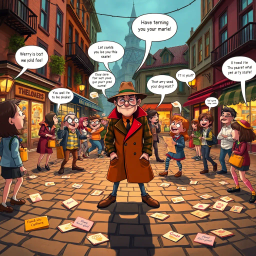 Whose Hello Is It Anyway? - Text-based game