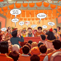 Whose Hello Is It Anyway? - Text-based game