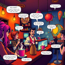 Whose Hello Is It Anyway? - Text-based game