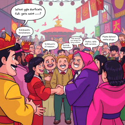 Whose Hello Is It Anyway? - Text-based game