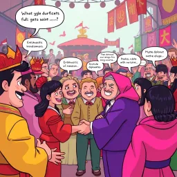 Whose Hello Is It Anyway? - Text-based game