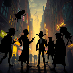 Whose Shadow Is It Anyway? - Text-based game