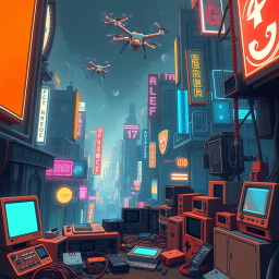 Cable Warriors - Text-based game