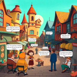 Whose Hello Is It Anyway? - Text-based game