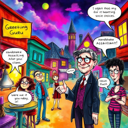 Whose Hello is it Anyway? - Text-based game