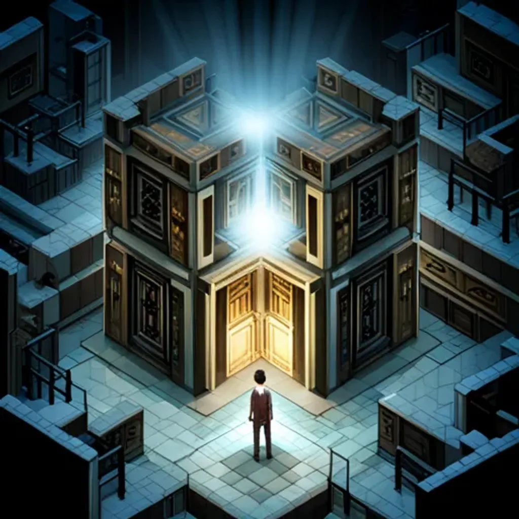 Spinning Cube Adventure