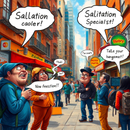 Whose Hello Is It Anyway? - Text-based game