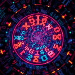 Spinning Glyphs - Text-based game
