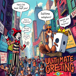 Whose Hello Is It Anyway? - Text-based game