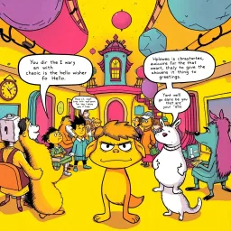 Whose Hello Is It Anyway? - Text-based game
