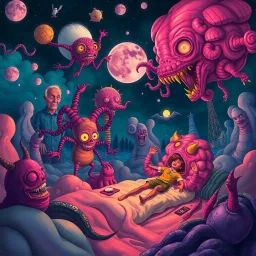 Whose Nightmare Is It Anyway? - Text-based game