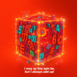 Spinning Glyph Cube - Text-based game