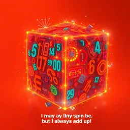 Spinning Glyph Cube - Text-based game