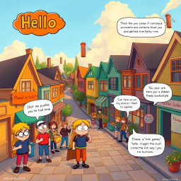 Whose Hello Is It Anyway? - Text-based game