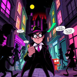 Whose Shadow Is It Anyway? - Text-based game