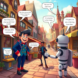 Whose Hello Is It Anyway? - Text-based game