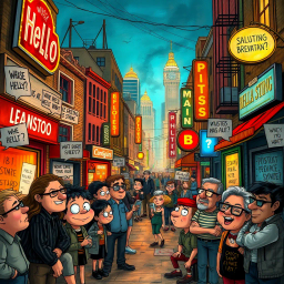 Whose Hello is It Anyway? - Text-based game