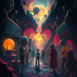 Whose Nightmare Is It Anyway? - Text-based game