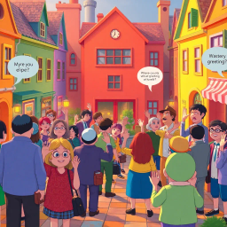 Whose Hello Is It Anyway? - Text-based game