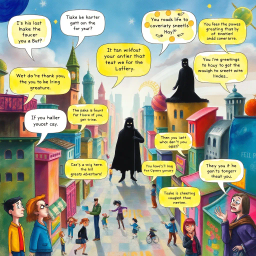 Whose Hello Is It Anyway? - Text-based game