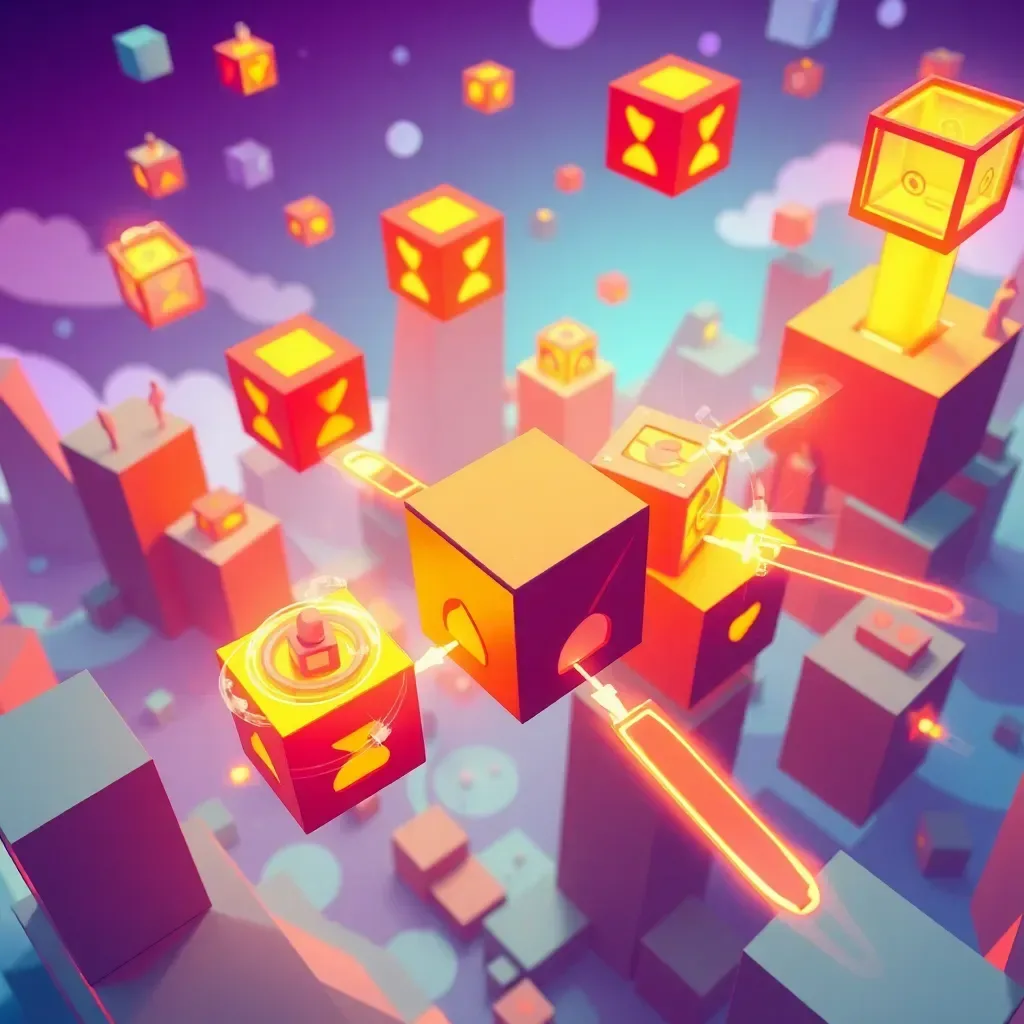 Spinning Cube Adventure