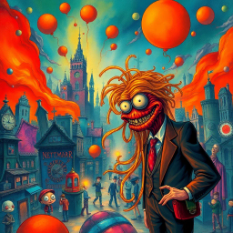 Whose Nightmare Is It Anyway? - Text-based game