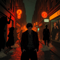 Whose Shadow Is It Anyway? - Text-based game