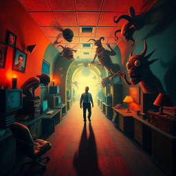 Whose Nightmare Is It Anyway? - Text-based game