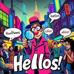Whose Hello Is It Anyway? - Text-based game