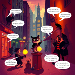 Whose Shadow Is It Anyway? - Text-based game