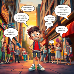 Whose Hello is it Anyway? - Text-based game