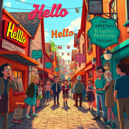 Whose Hello is it Anyway? - Text-based game