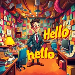Whose Hello Is It Anyway? - Text-based game