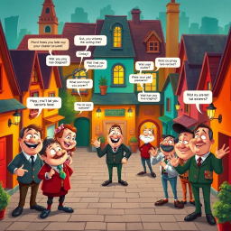 Whose Hello is it Anyway? - Text-based game