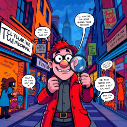 Whose Hello Is It Anyway? - Text-based game