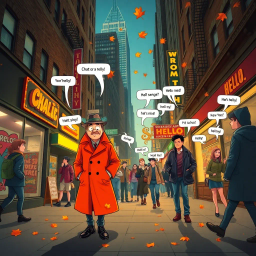 Whose Hello Is It Anyway? - Text-based game