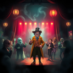 Hello, Whose Ghost Is It Anyway? - Text-based game