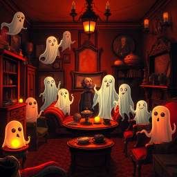 Hello, Whose Ghost Is It Anyway? - Text-based game