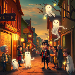 Hello, Whose Ghost Is It Anyway? - Text-based game