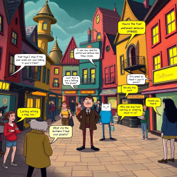 Whose Hello Is It Anyway? - Text-based game