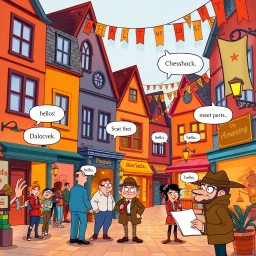 Whose Hello Is It Anyway? - Text-based game